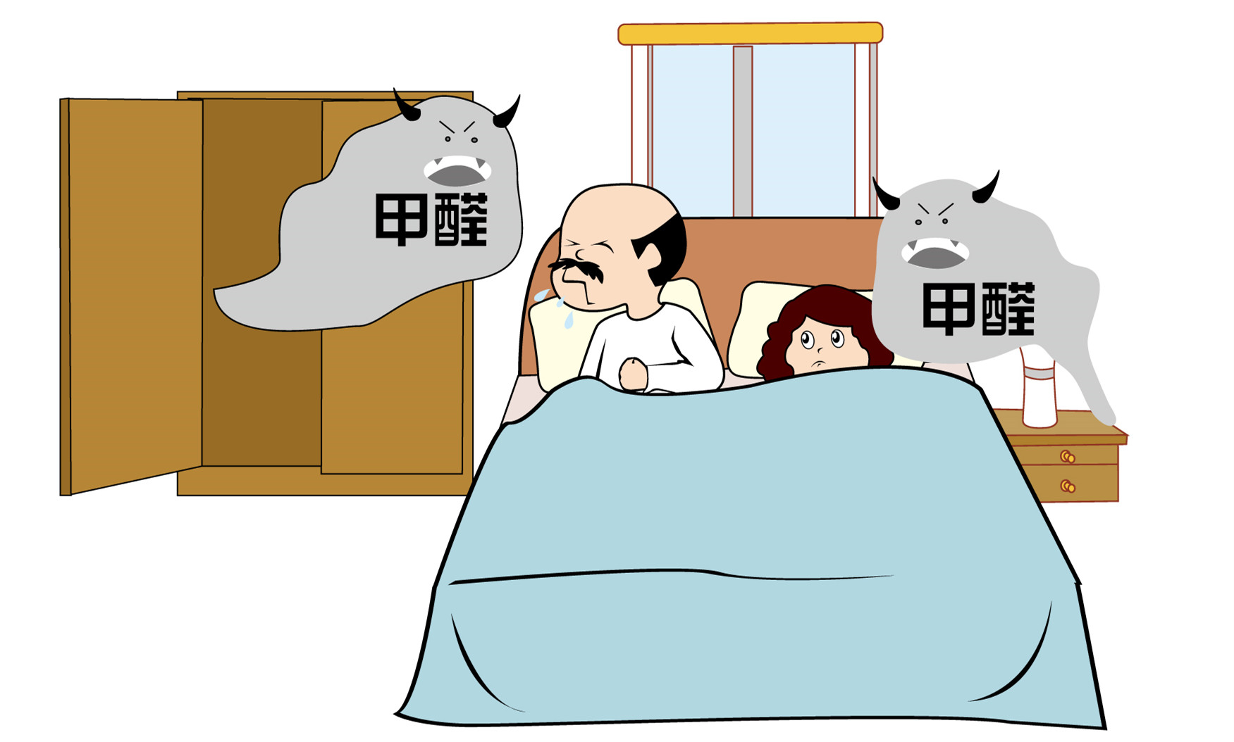 新買的衣柜甲醛含量較高，除甲醛公司建議不要急于放衣物